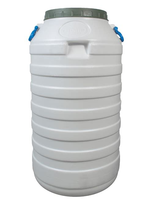Бочка 100 л пищевая белая бидон широкая горловина для вина и воды ...