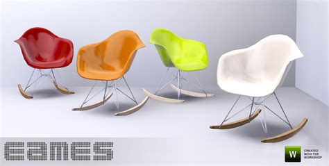 The Sims Resource Eames Rocker 1