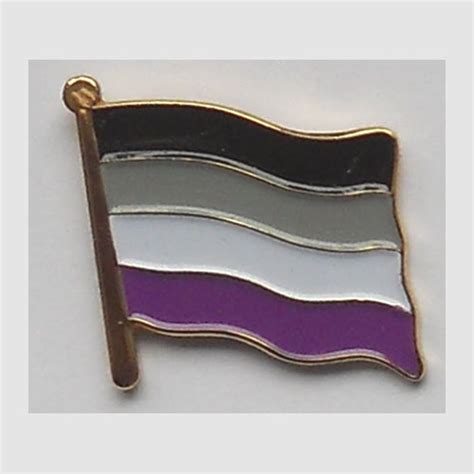 Gay Pride Rainbow Flag Enamel Pin Badge Madaboutbadges