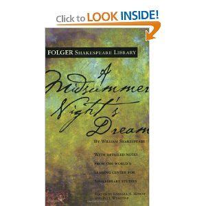 A Midsummer Night S Dream Folger Shakespeare Library Dream Book