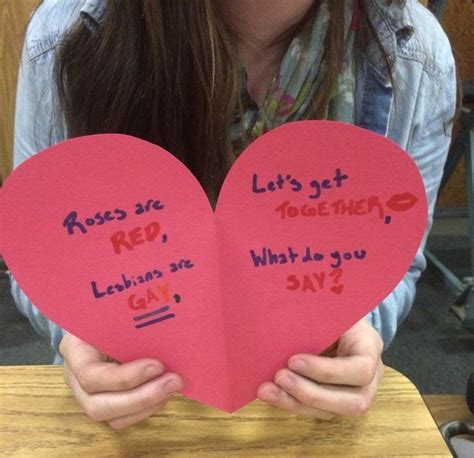 20 Perfect Lesbian Valentine S Day Cards From Tumblr Valentine Day Cards Lesbian Gifts Lesbian
