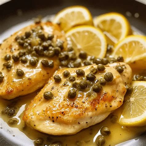 Chicken With Lemon Caper Sauce Recipe