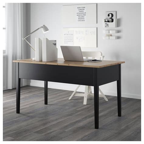 IKEA ARKELSTORP Desk Home Office Storage, Home Office Design, Boho Chic ...
