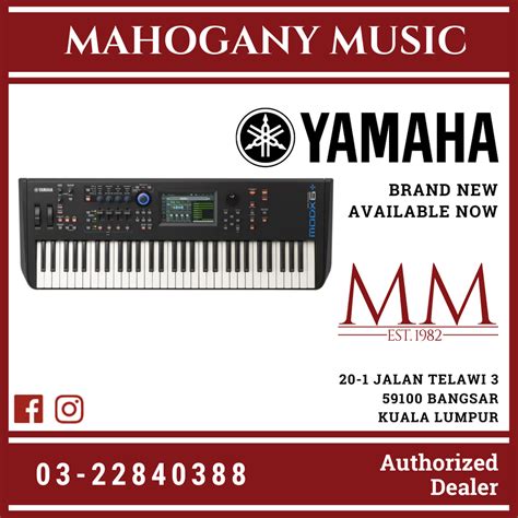 Yamaha Modx6 61 Semi Weighted Key Synthesizer With Damper Pedal Packa