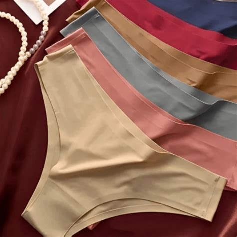 Kit Calcinhas Feminina Sem Costura Corte Laser Tanga Conforto Nao Marca Lingerie Shopee Brasil