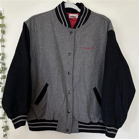 American Girl Varsity Jacket Large Sizing Is Kids Depop
