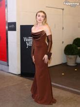 Peyton Roi List Sexy Shows Off Her Hot Cleavage Wearing A Stunning Brown Dress At Glamour Women