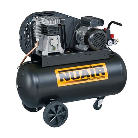 Nuair B2800B / 100 CM3 - Belt driven compressor 100L 3HP