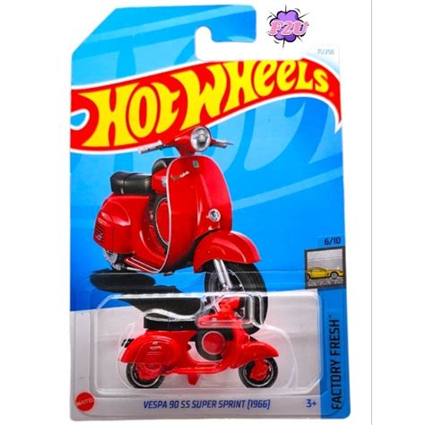 Hot Wheels Vespa 90 SS Super Sprint 1966 Case D E 2024 Shopee Malaysia