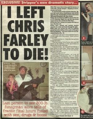 the night chris died - Chris Farley Photo (38704553) - Fanpop