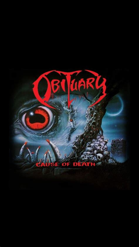 The Cover Art For An Upcoming Album Called Obturary Called Cradle Of Death