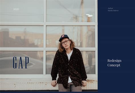 Gap Redesign Concept On Behance