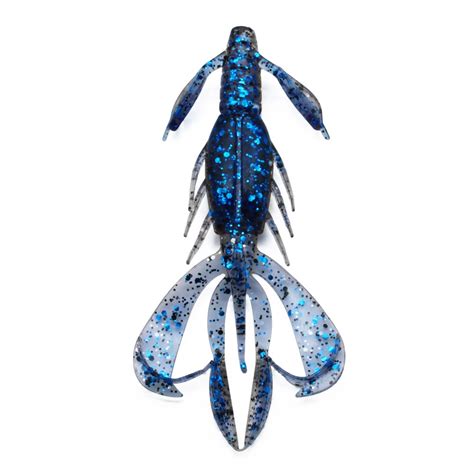 Tackle Porn Doggy Deez Creature Bait 9 0 cm 3 5g 10 Stück Magic Blue