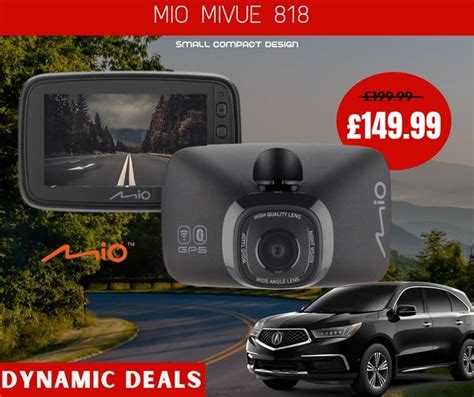 Capture Every Drive, Every Detail: Mio MiVue 818 Dash Cam – Dynamic ...