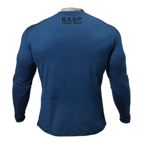Футболки GASP: Лонгслив GASP Ops edition LS, Ocean blue