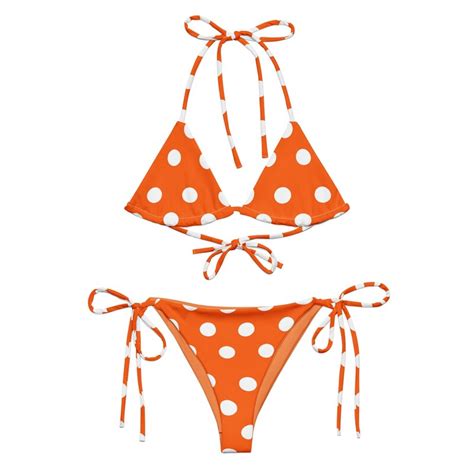 Polka Dot Bikini Etsy UK