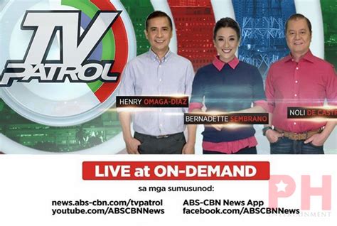 Tv Patrol Mapapanood Na Sa Buong Mundo Sa Youtube At Facebook Ph