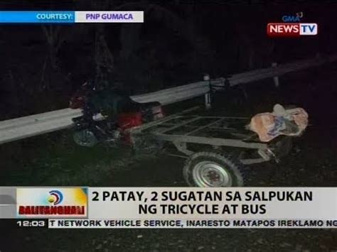 Bt Patay Sugatan Sa Salpukan Ng Tricycle At Bus Youtube