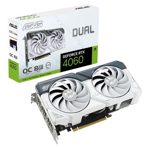 Asus Dual Geforce Rtx™ 4060 Oc White Edition 8gb Dual Rtx4060 O8g