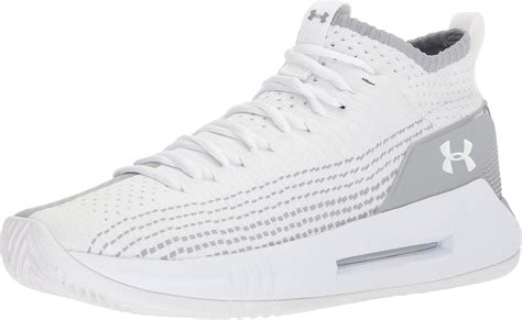 Tenis Para Basquetbol Under Armour Ua Heat Seeker De Hombre Blanco 30 5 Cm Mx