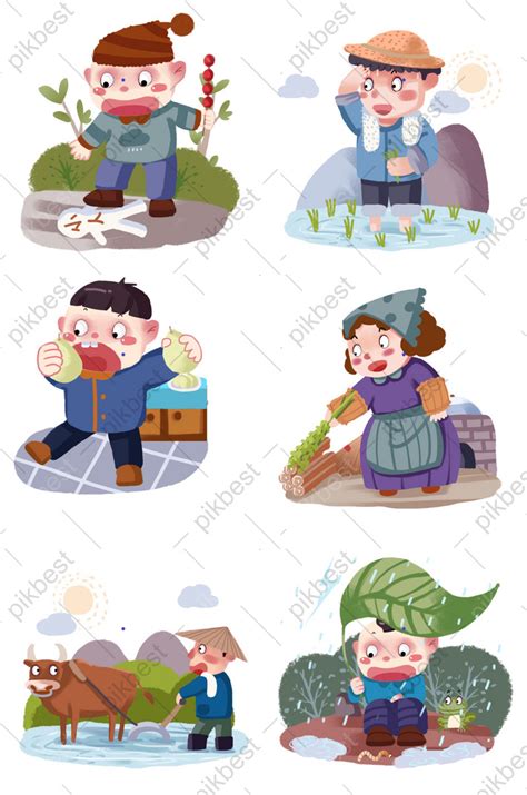 gambar ilustrasi kartun elemen grafis psd unduhan gratis pikbest