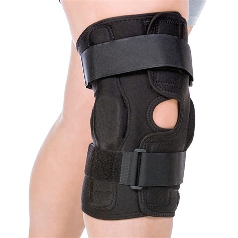 BraceAbility Torn Meniscus Knee Brace - Post Surgery Support with