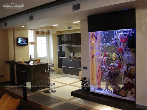 1000 ЛИТРОВЫЙ АКВАРИУМ ВСТРОЕННЫЙ В СТЕНУ | Aquarium design, Home ...