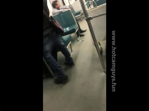 Public Gay Blowjob On The Train