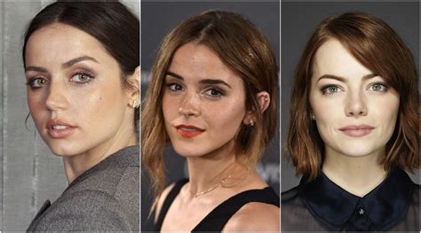 Ana De Armas Emma Watson Emma Stone Pick One For Anal One For