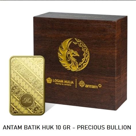 jual logam mulia antam batik seri  huk  gram  shopee indonesia