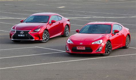 Which To Choose Toyota 86 Vs Lexus Rc350 Practical Motoring