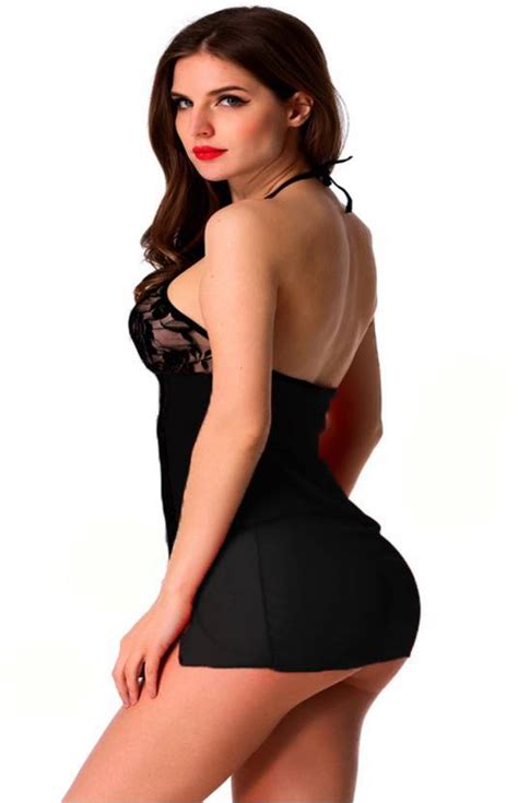 Black Satin Baby Doll Lingerie Set At Rs 70 Piece In Delhi ID 17524910555