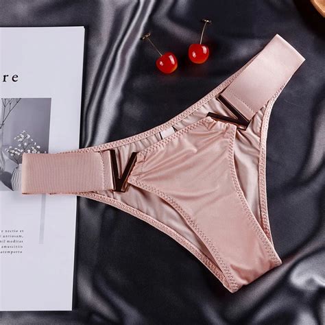 Pink Satin Bikini Panties