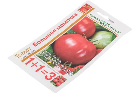Семена Гавриш Томат Большая мамочка 1+1/0,1 г 1071857094 - выгодная ...
