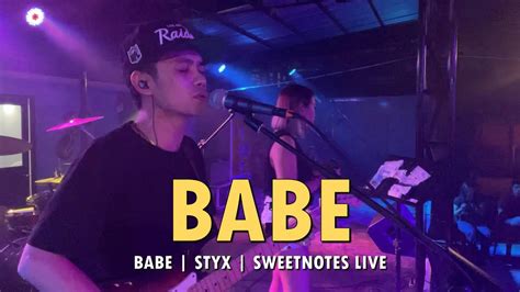 BABE Styx Sweetnotes Live YouTube
