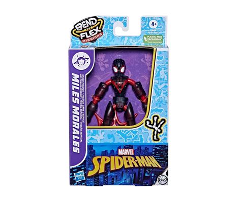 Детска играчка Спайдърмен - Гъвкави фигури, Miles Morales | КОМСЕД