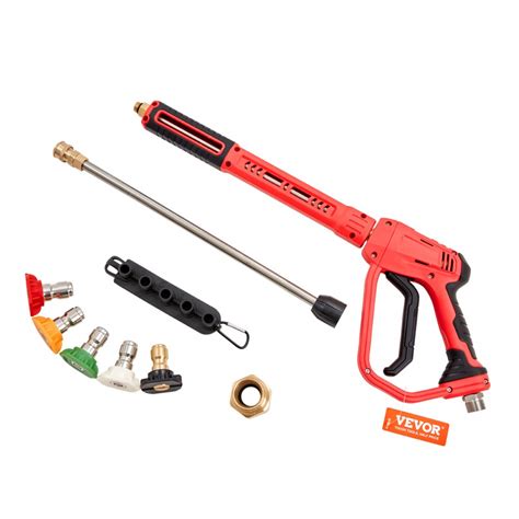 Vevor High Pressure Washer Gun 4000 Psi Power Washer Spay Gun With