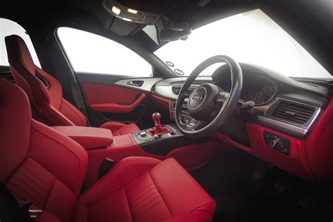 Audi A6 Red Leather 3 Edge Automotive