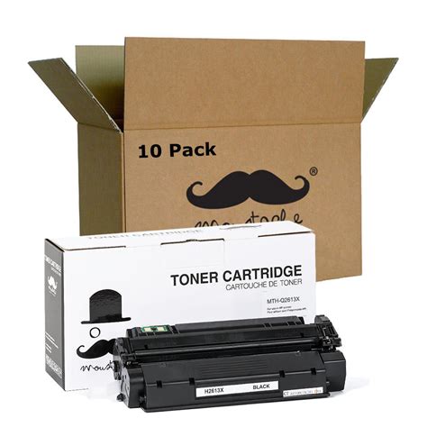 Compatible Hp 13x Q2613x Black Toner Cartridge High Yield Moustache®