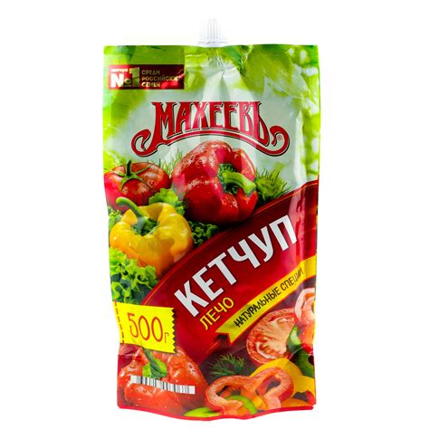 Кетчуп Махеевъ 500г лечо купить с доставкой на дом в интернет-магазине ...