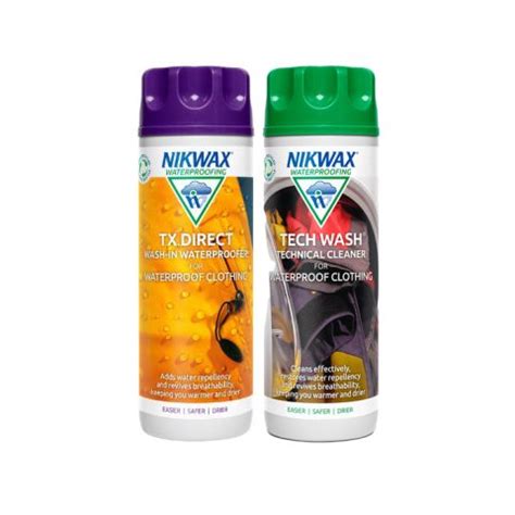 Twin Pack Tech Wash Tx Direct Wash In Nikwax Australia