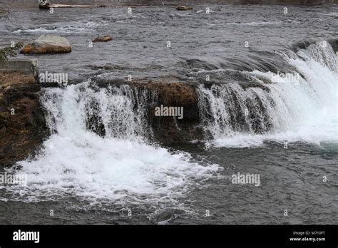 brooks falls stock photo alamy