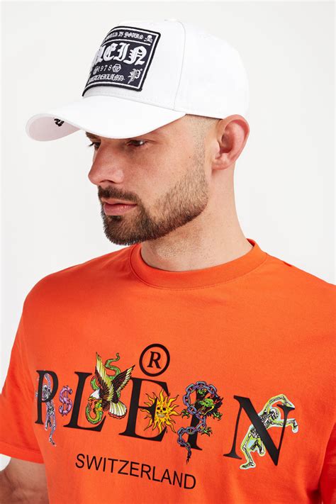 Czapka z daszkiem PHILIPP PLEIN Biały UAC0231 PTE003N 01 Sklep Velpa pl