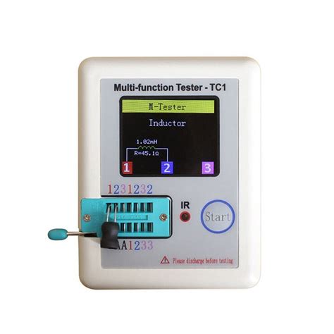 Lcr Tc Tft Lcd Display Multimeter Transistor Tester Mosfet Npn