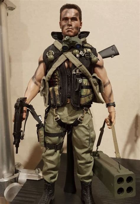 Hot Toys Mms Commando John Matrix Figure Hobbies Toys Collectibles Memorabilia