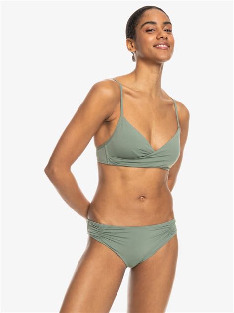 Beach Classics Zweiteiliges Wickel Bikini Set F R Frauen Roxy