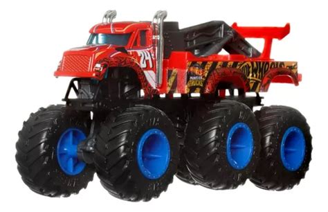 Hot Wheels Caminh O Reboque Monster Trucks Mattel Hwn Frete Gr Tis