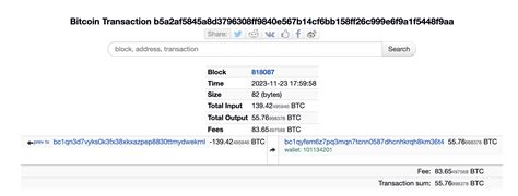 Someone Just Paid 3140000 In Bitcoin Fees For A Single Btc