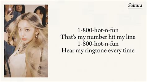 Le Sserafim Hot N Fun Lyrics Youtube