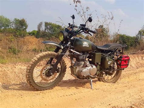 Royal Enfield Classic Tourer Scrambler Looks Bold And Unique